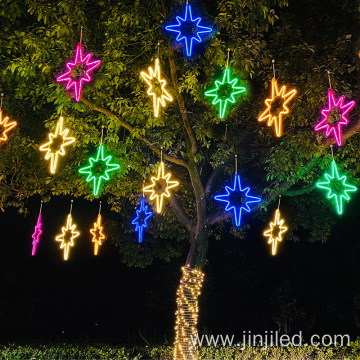 Outdoor Waterproof Hanging Tree Colored Lights
